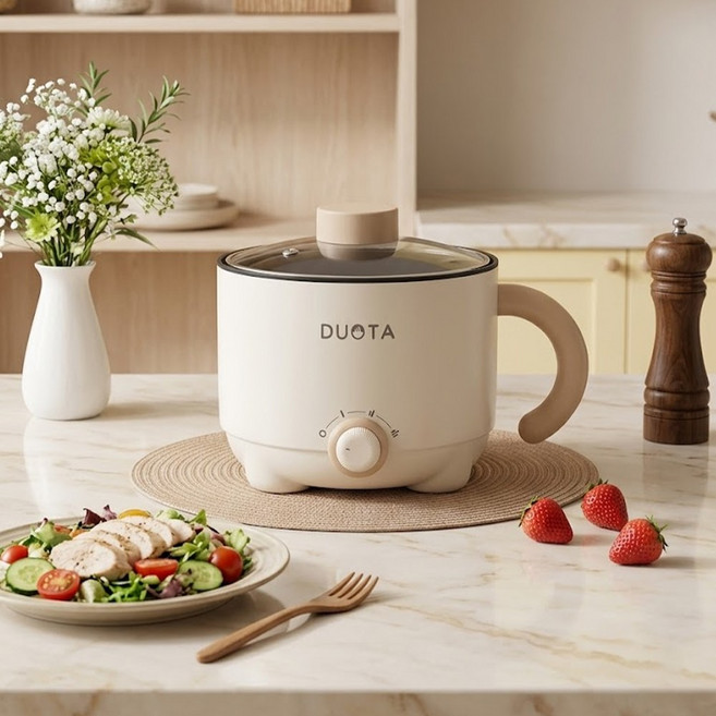 1.8L 멀티쿠커 전기냄비 다용도 조리 냄비 라면포트, DG-600D