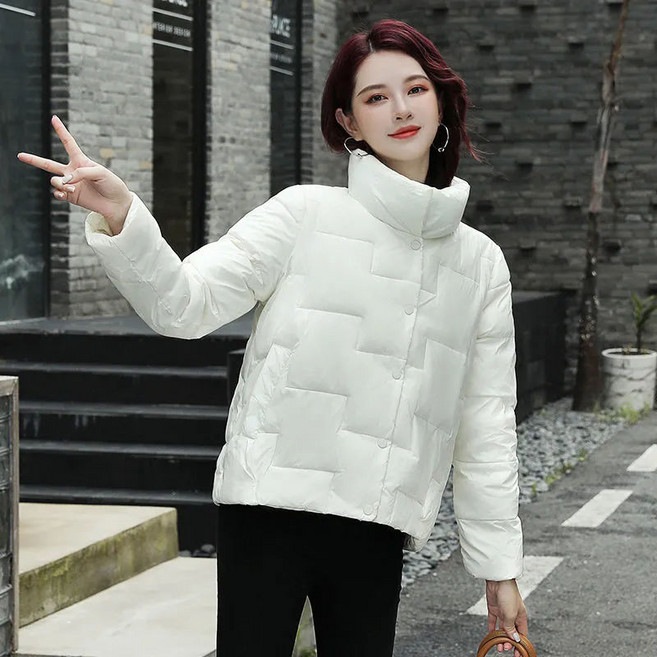 세계일주 여자 겨울 짧은 다운 재킷 yrf30