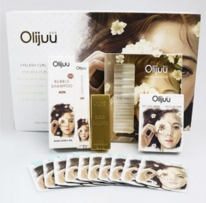 올리쥬 노글루 속눈썹펌 패키지 세트 펌제 원큐롯트 Olijuu, 1개