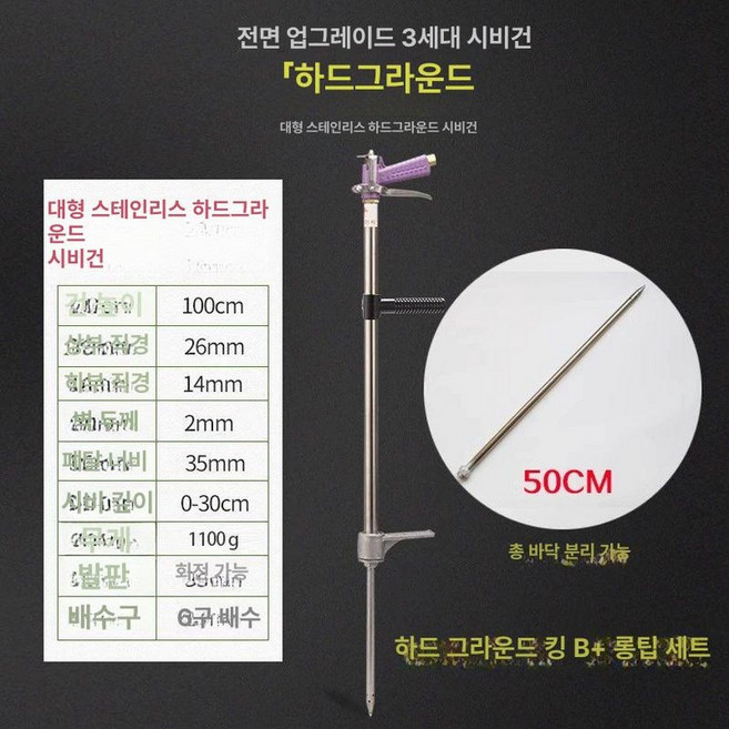 비료 주입기 물 주입기 1개 구동 퇴비 뿌리기, 빅맥B+뾰족하고긴머리, 1L