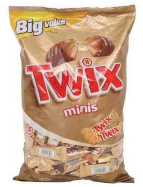 트윅스 미니스1400g 초코바(약 140개입) 대용량 디저트 간식 초콜릿, 1g, 1개