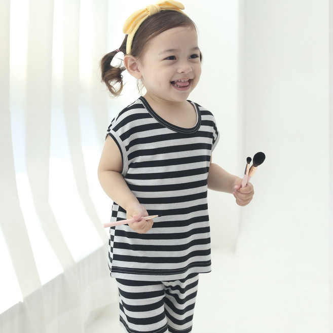 잼베이비 머슬_심플ST 그레이블랙 하늘하늘 가벼움 부드러운 신축성 보들보들 부드럽고 시원 가벼운데 엄청 편한 여름 상하