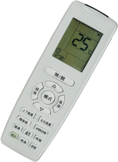 禾聯格力冷氣液晶遙控器專用免設定 YAP2F2, 1個, 禾聯格力冷氣遙控器YAP2F, 禾聯格力冷氣遙控器YAP2F