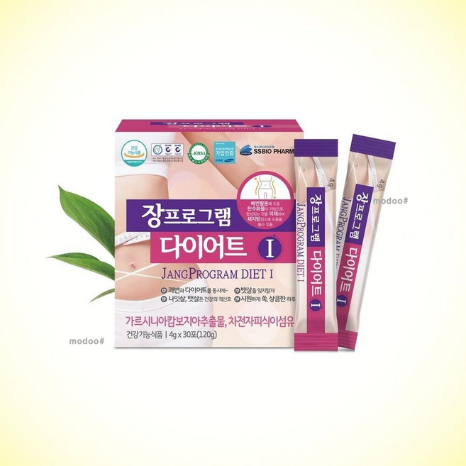 장케어 다이어트 배변원활 도움 유산균 차전자피식이섬유 30포, 1개