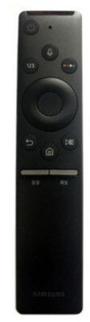 삼성 KQ85QD65AFXKR 사용 고급형 블랙 리모컨 (다기능 포함)