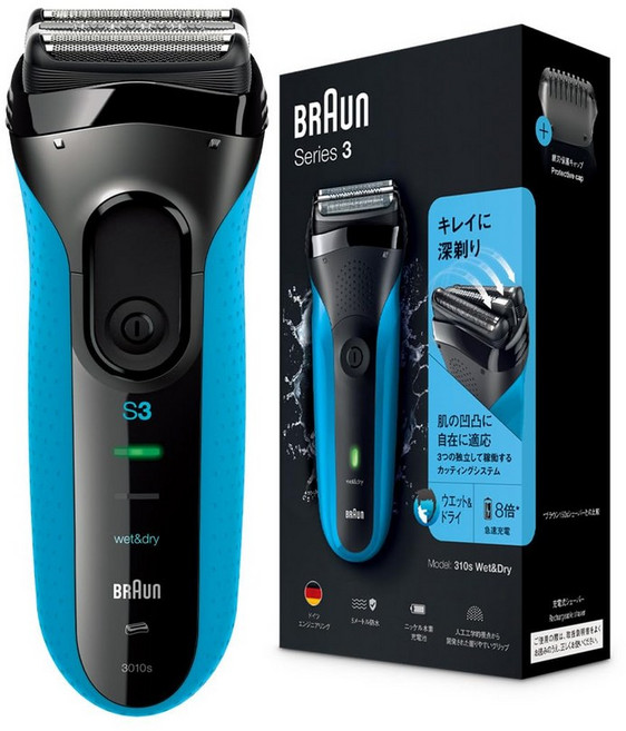 3 3010s 브라운 전기 면도기 시리즈 전동 수염 면도 맨즈 3장 칼날