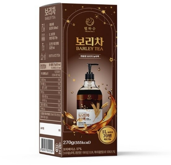 별하수 보리차 진액 답례품 탕비실 비품, 1개, 270g