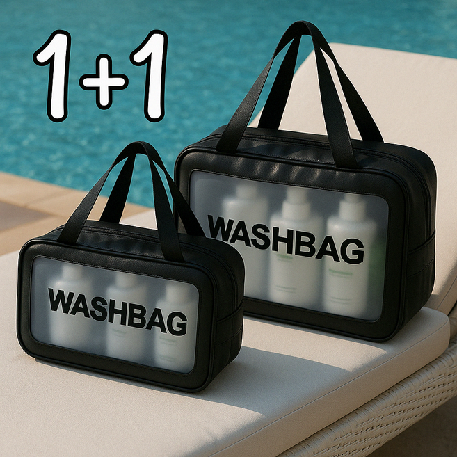 엘렌 물빠지는 목욕가방 파우치 망사가방 메쉬 수영 비치백