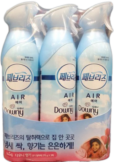 페브리즈 에어 공기 악취 탈취제 다우니향 페브리즈 에어 공기 악취 탈취제 다우니향, 275g, 1개