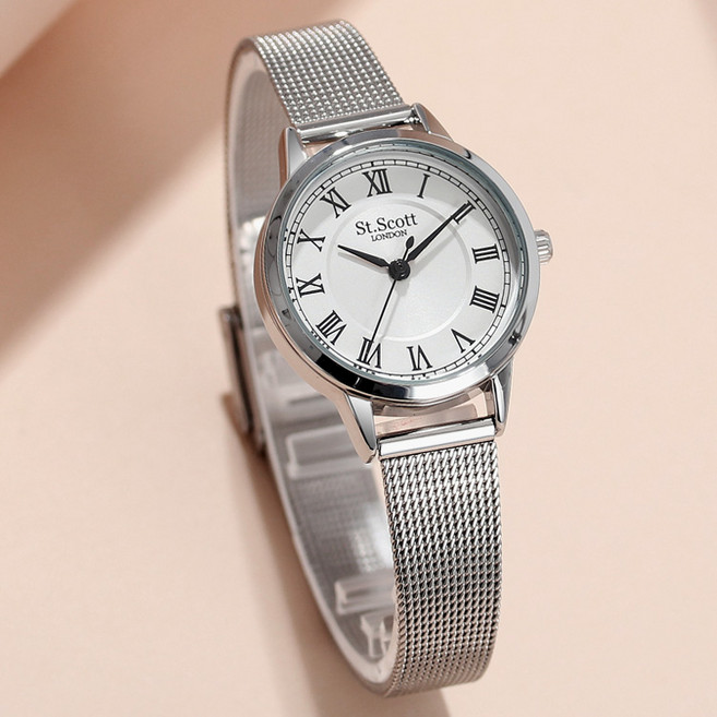 [세인트스코트] 아르젠떼 가죽 시계 + 선물포장 + 쇼핑백 / ST5307