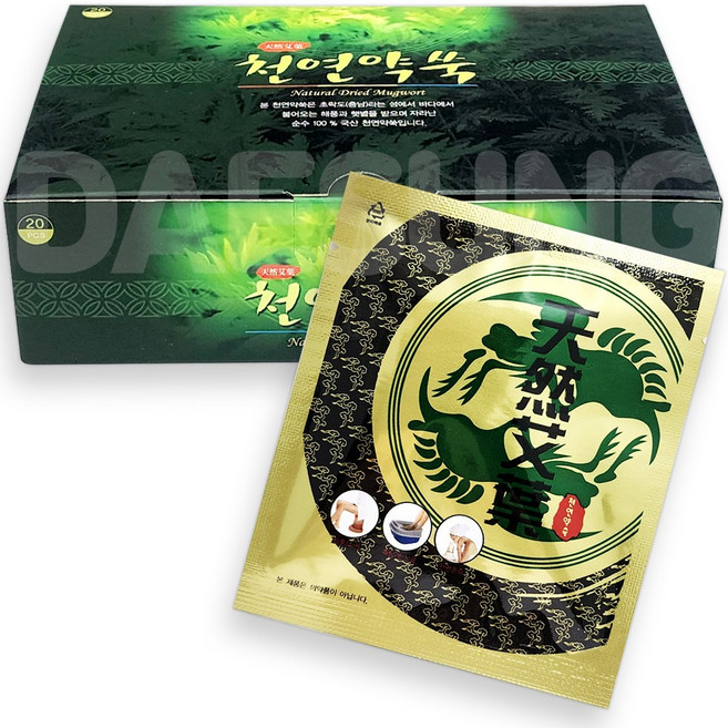 성진에이블 천연약쑥 쑥 티백 20P 한방 약쑥 좌훈 좌욕 족욕, 1세트