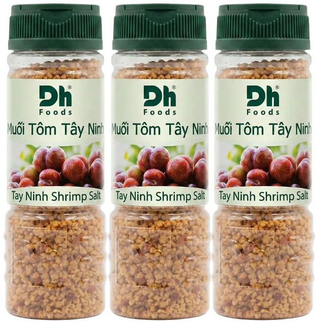 Dhfoods 떠이닌 베트남 새우소금, 3개, 110g