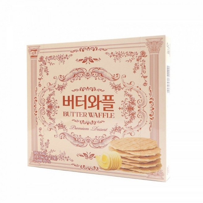 서주 버터와플, 12개, 304g