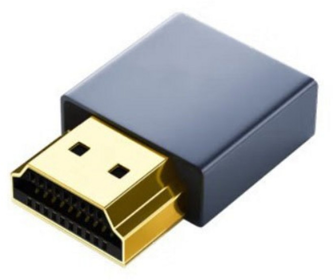 勁祥科技 HDMI 顯卡誘騙器 4K虛擬顯示器 模擬遠程主機 鎖屏寶, 1個