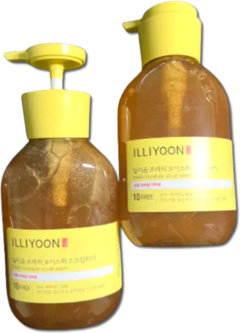 신제품 1+1 일리윤 프레쉬 모이스춰 스크럽워시 400ml 2개