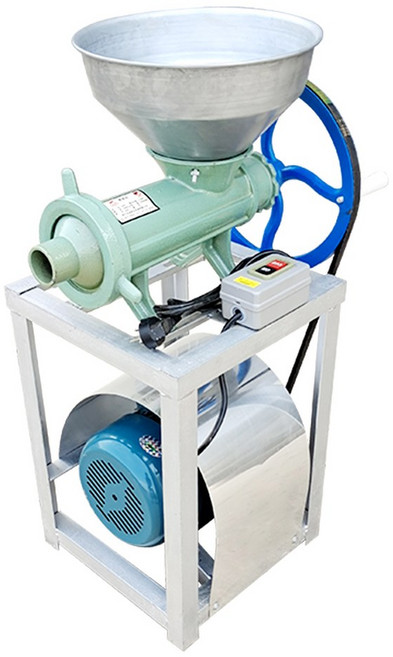 소형 제빵 알루미늄 가래떡 일본떡 백설기 제조기 전동 떡가래 인절미 꿀떡기계 방앗간, 싱글벨트 2200W 알루미늄선 모터