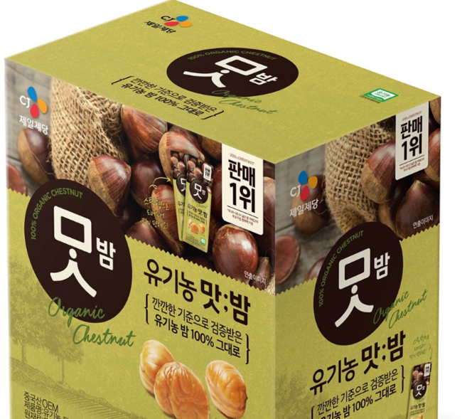 CJ 맛밤, 42g, 12개