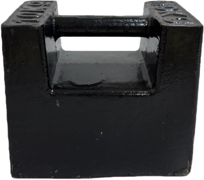 Dr.秤 方型鑄鐵砝碼 10kg 校正專用, 1個