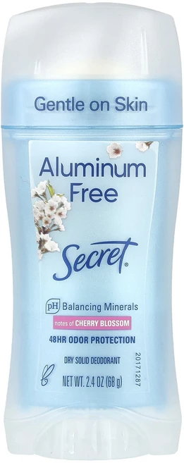 Secret 드라이 고체 데오드란트 체리 블라섬 68g(2.4oz), Secret드라이고체데오드란트체리블라섬68g24oz, 68g, 1개 - 쿠팡