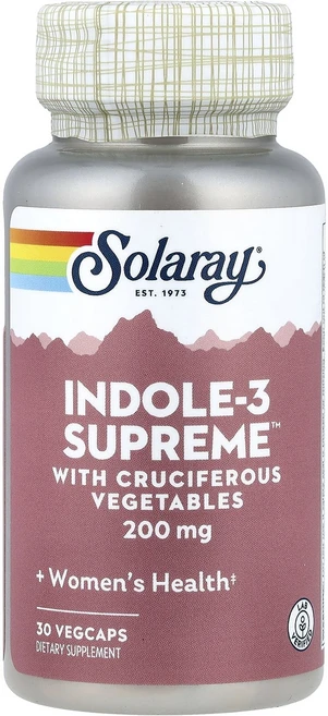 쏠라레이 인돌-3 수프림 200mg 30 베지캡슐, 6개, 30정 - 쿠팡