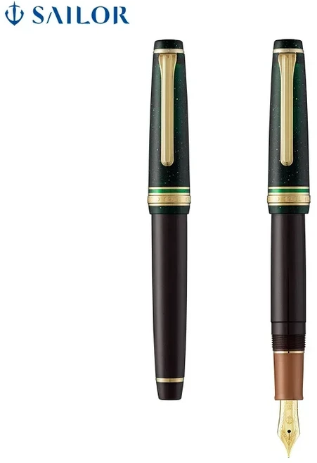 2025 뉴 엘레강스 러 리미티드 월드 티타임 크리스마스 만년필 KOP 21K 14K 섬세한 필기감 필기 학용품, 01 남, 03 14K