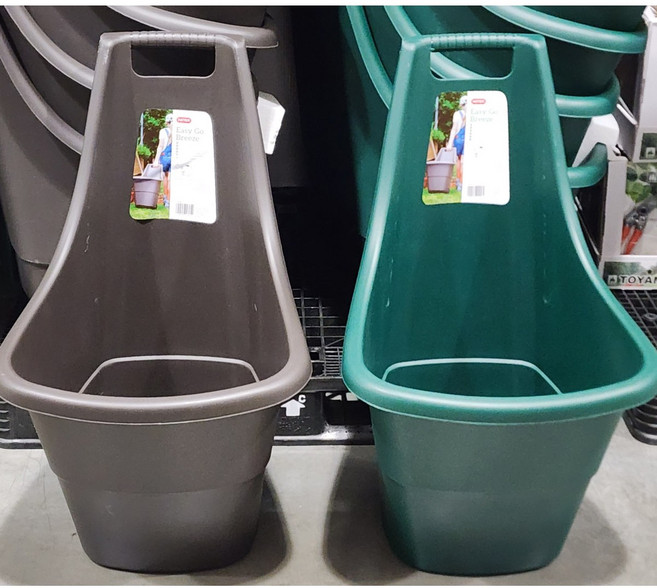 케터 다용도 핸드트럭 50L / 정원용품 낙엽바구니 정원수레 코스트코, 그린, 1개