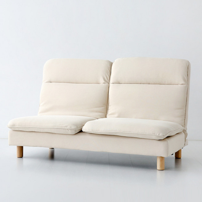 마켓비 스텔라 2인 리클라이너 좌식소파, 베이지 3064.6136