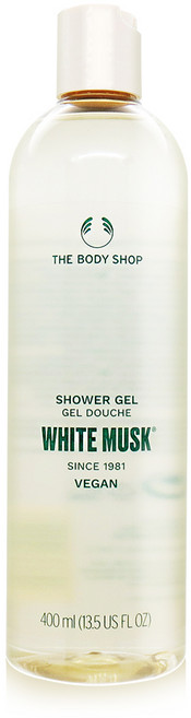 THE BODY SHOP 白麝香沐浴膠 400毫升, 1個, 400ml