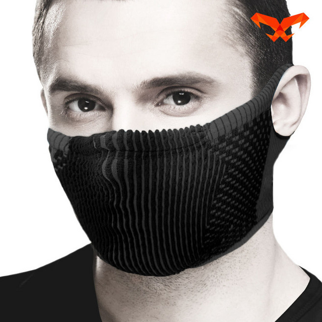 나루마스크 F5s 필터링 스포츠 마스크 / 자외선 미세먼지 차단, 블랙 그레이, 1개