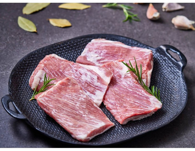 해와바다 통 가브리살 400g 1등급 한돈 구이용 에프용 바베큐 캠핑고기 국내산, 1개