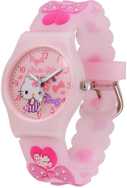 산리오 어린이 쿼츠 시계 충격 방지 내구성 캐릭터 컬러 스트랩