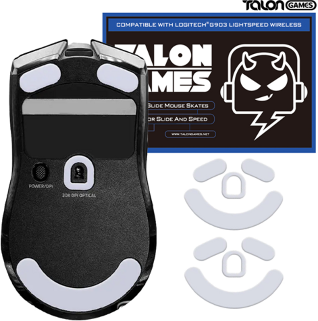 바이퍼 V2 PRO 피트 클래식 밸런스 마우스피트 2개입 탈론게임즈, TG0019, 1개