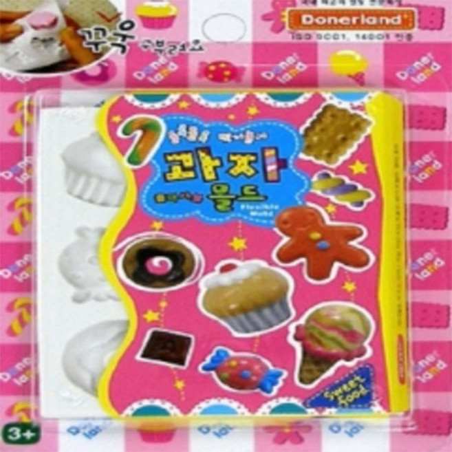 도너랜드 플렉시블 몰드, 과자, 1개