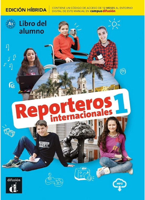 Reporteros internacionales 1 Textbook (Hibrid)