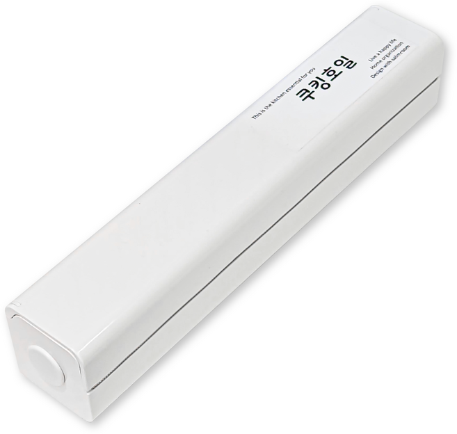 살림공간 랩케이스 랩커터기 종이호일, 화이트, 1개