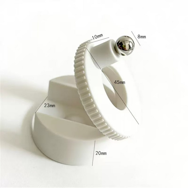 시앤케이 캣아이 셀프 네일 자석 마그넷 툴 회전형 네일아트 마그넷 툴 스틱 마그넷, 1개, 화이트 원형