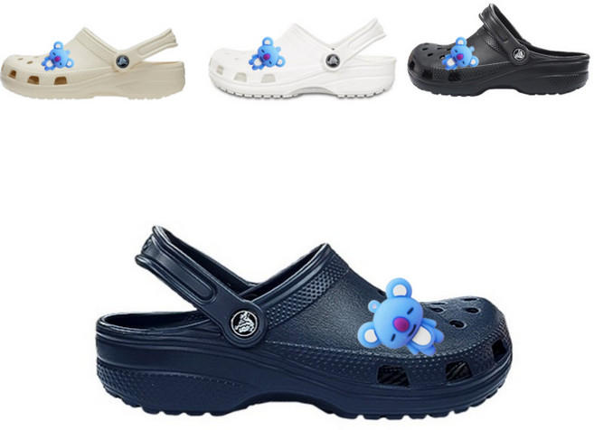 정품 크록스 크록스 클래식 클로그 남녀공용샌들 10001 코알라 악세사리 포함 당일발송