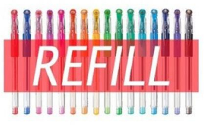 아트박스/유니 미쯔비시 유니볼 시그노 UM151 전용 UMR- 리필심[00031128], 1, 0.38mm-오렌지