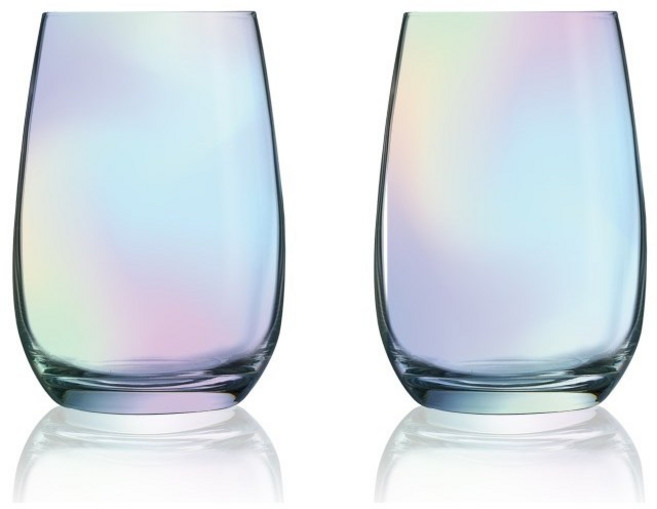 오로라 미네랄 유리컵 370ml / 2P세트