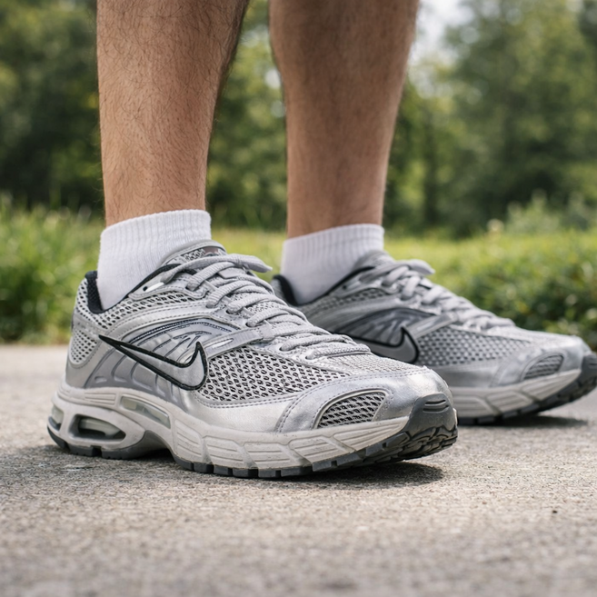 나이키 운동화 남성 런닝화 에어맥스 모토 2K 메탈릭 실버 발이 편한 신발 남성스니커즈 008-IO9279