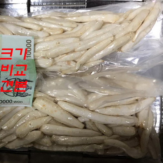국산 깐더덕 깐통더덕 1kg 굵은깐더덕 피더덕, 중, 1개