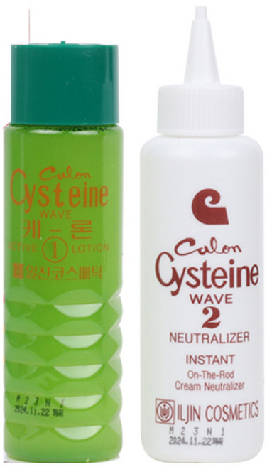 캐론 시스테인 웨이브 파마약 90ml 미용실 펌제, 10개