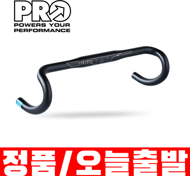 시마노 프로 LT 컴팩트 핸들바 로드 자전거용 드롭바 31.8mm, 블랙-42cm-1개, 블랙, 1개