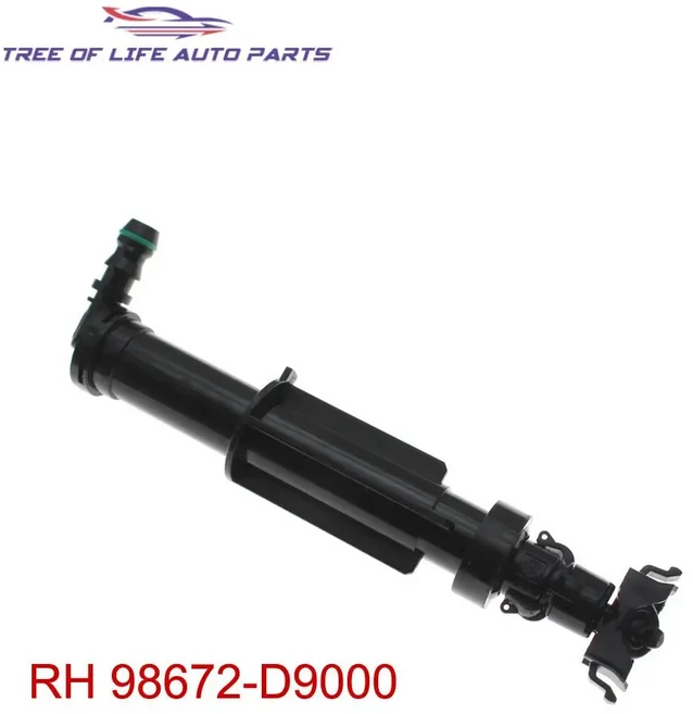 앞범퍼 헤드 라이트 와셔 스프레이 노즐 클리닝 펌프 액츄에이터 Kia Sportage GT QL 16 2015-2019 98672-D, 02 RIGHT