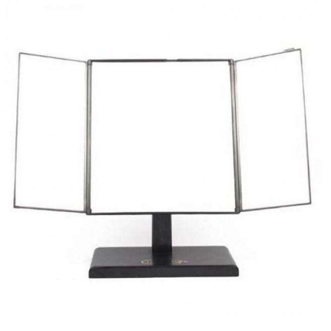 탁상거울 특대 3면 BS 화장대거울 빠띠라인 접이식 ST-7015