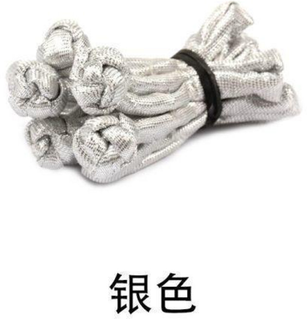傳統服飾盤扣 釦子, 銀色