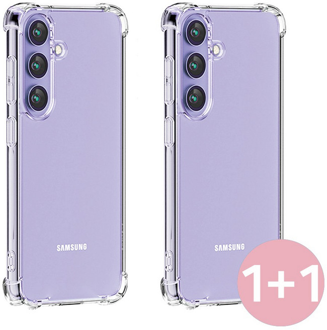 갤럭시 와이드7 젤리케이스 1+1 투명 실리콘 범퍼