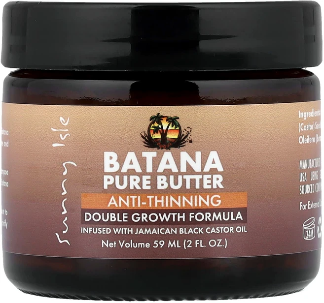 써니 아일 바타나 퓨어 버터 모발 숱 감소 방지 59ml (2 fl oz) SIJ-73267 - 쿠팡