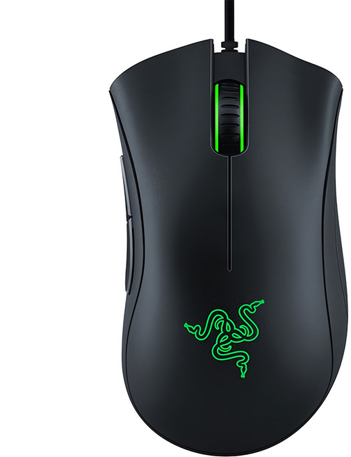 레이저 DeathAdder Essential 유선마우스, 0.정품RZ01-0385, dark