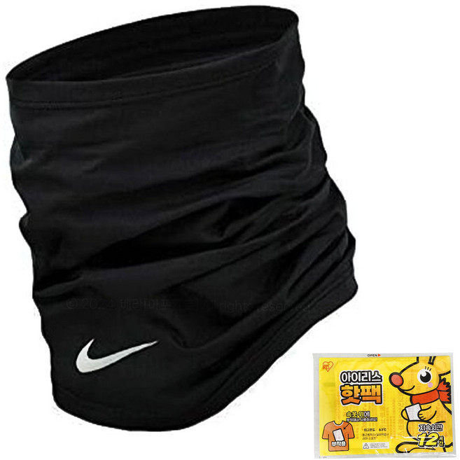 나이키 넥 워머 드라이핏 런닝 축구 보온 방한 남여공용 넥게이터 (의류부착용 핫팩 포함)